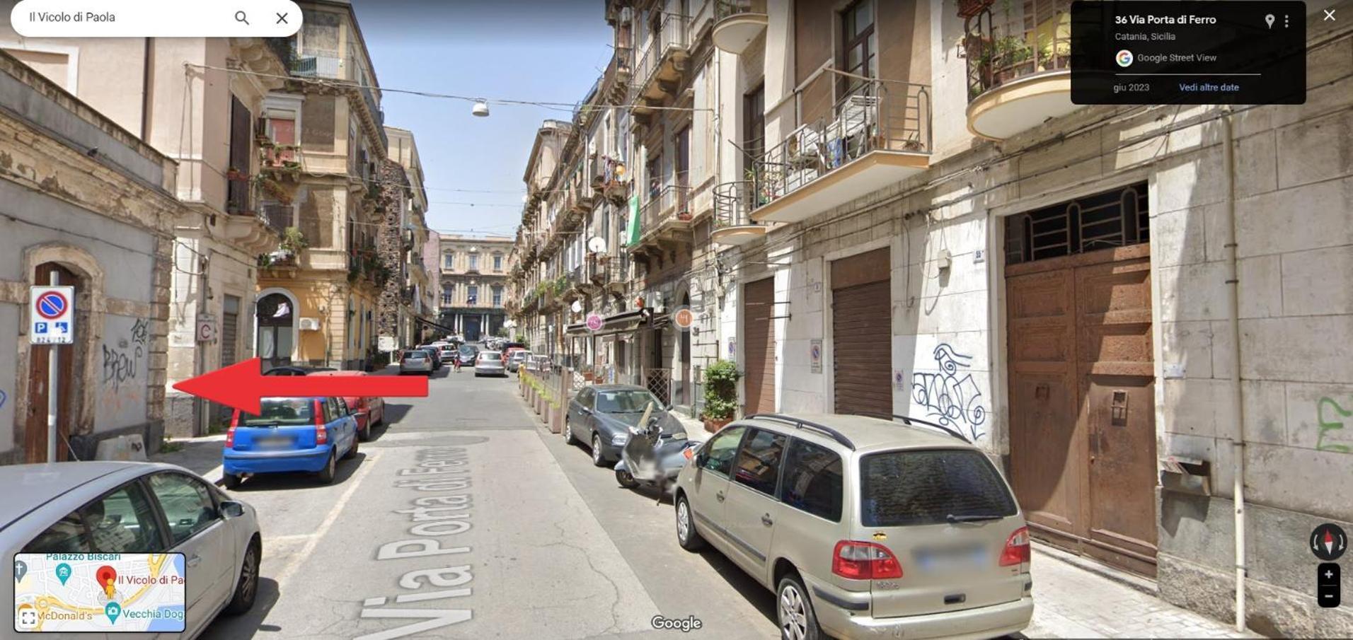 Ferienwohnung Il Vicolo Di Paola CTA Exterior foto